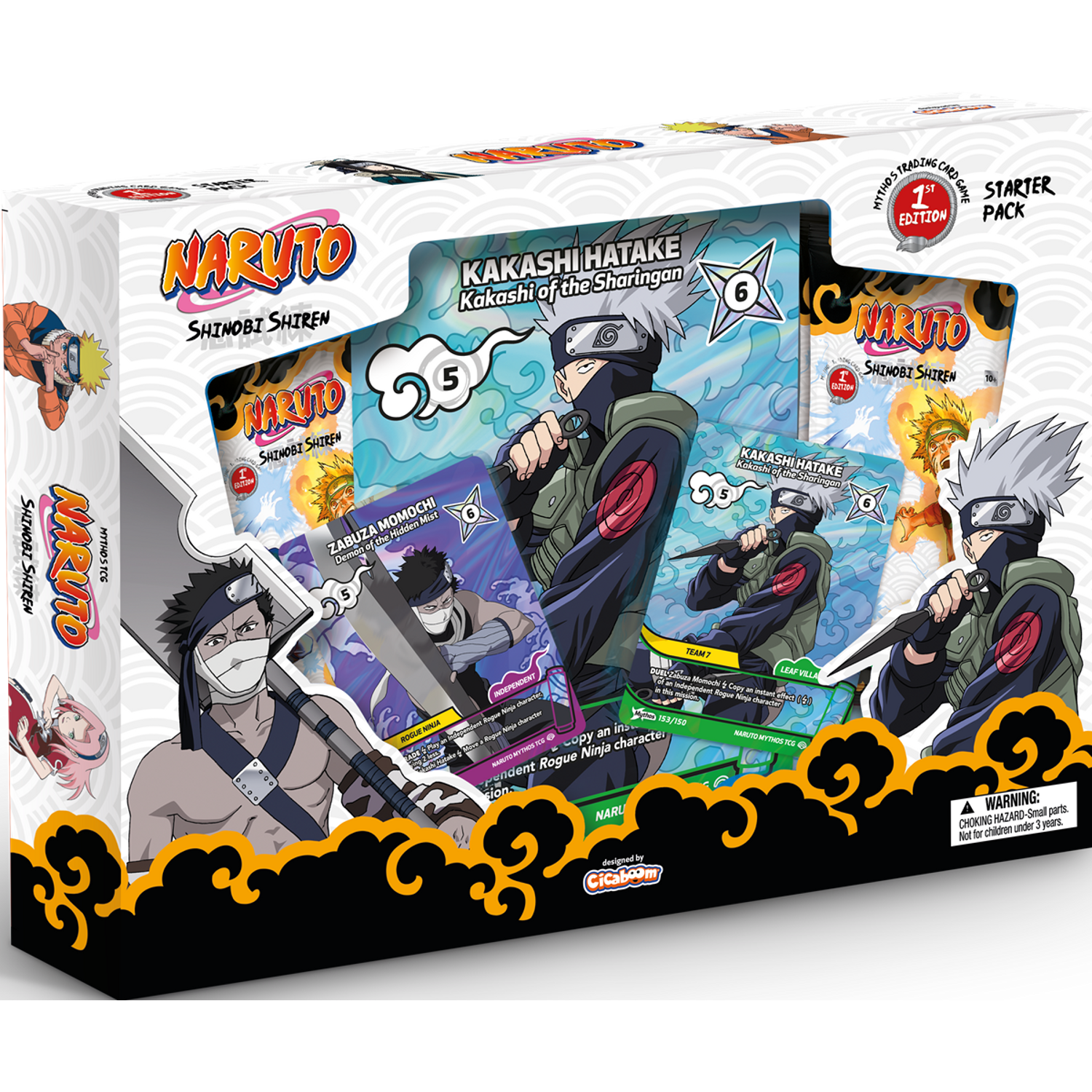 Naruto Mythos TCG Shinobi Shiren Kakashi vs Zabuza Starter Pack